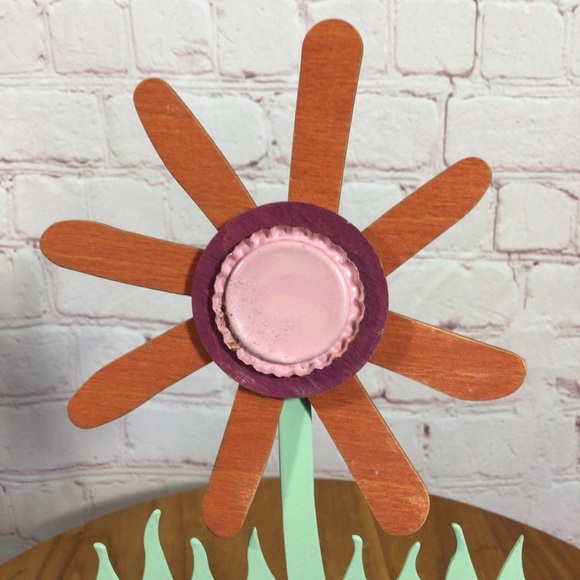 Vintage Hand Crafted Earring Holder - Picture 2 of 5